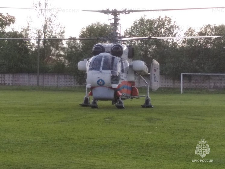 В Тверской области санитарная авиация помогла маленькому пациенту из Оленинской ЦРБ