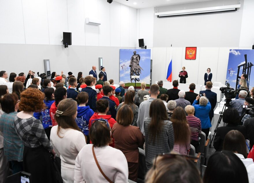 Игорь Руденя выступил с обвинительной речью на заседании Тверского областного суда, по итогам которого был признан юридический факт геноцида фашистами советского народа в годы Великой Отечественной войны