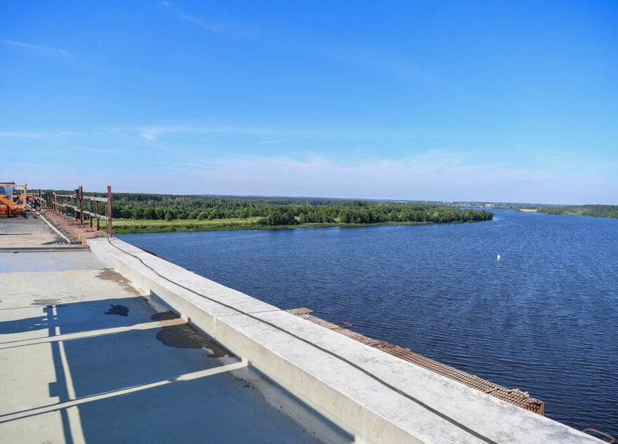 Игорь Руденя и Вячеслав Петушенко проинспектировали строительство второго пускового комплекса Северного обхода Твери Игорь Руденя и Вячеслав Петушенко проинспектировали строительство второго пускового комплекса Северного обхода Твери