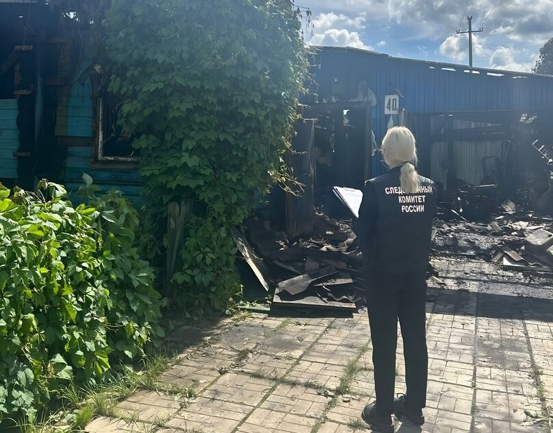 Тело пожилого мужчины нашли во время тушения пожара под Тверью Тело пожилого мужчины нашли во время тушения пожара под Тверью