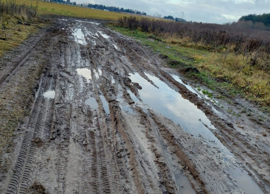 Жители добились строительства новой дороги к кладбищу под Тверью