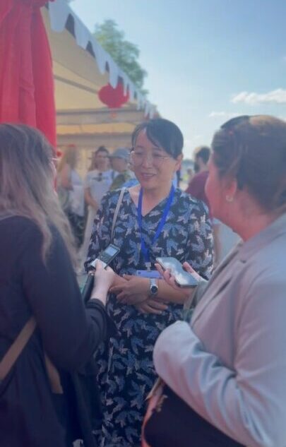 Ян Минь рассказала в Твери про любимую русскую песню китайцев