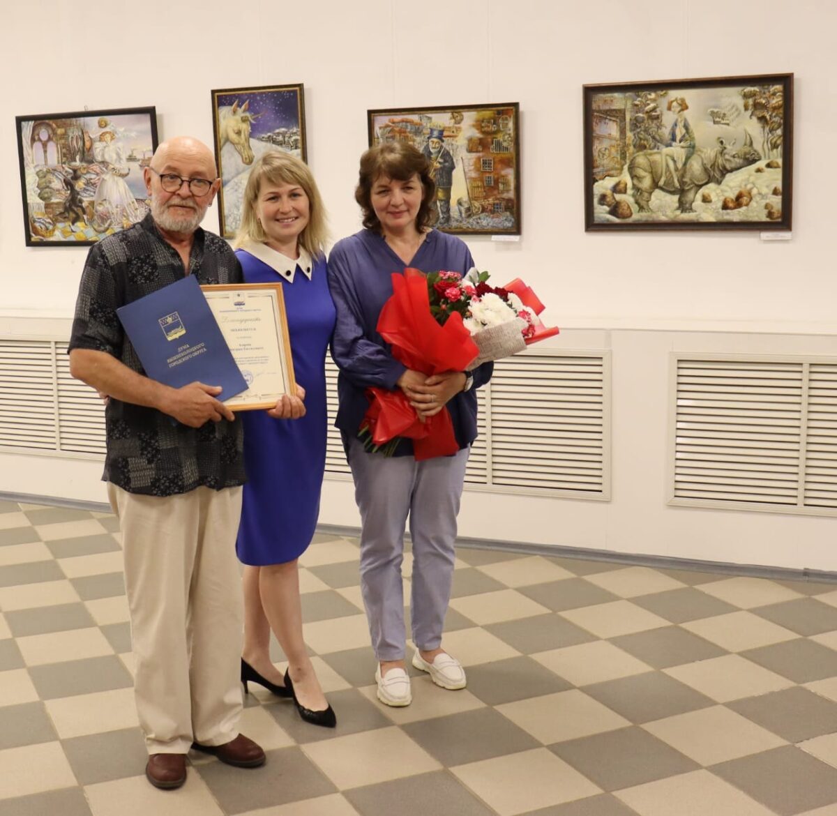 Выставка "Воплощённые сны" открылась в Вышневолоцком музее