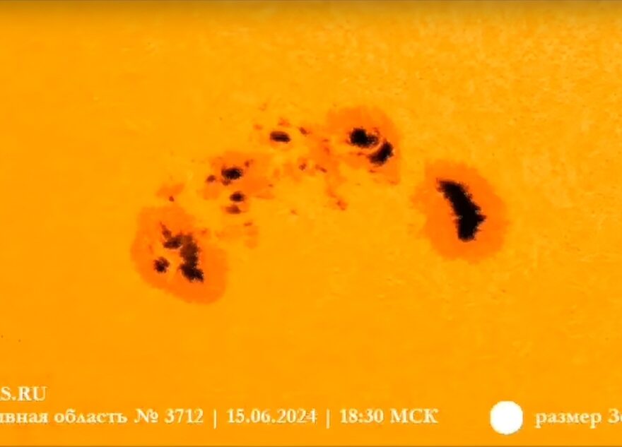 Из-за пятна на Солнце россиян ждут сильные магнитные бури