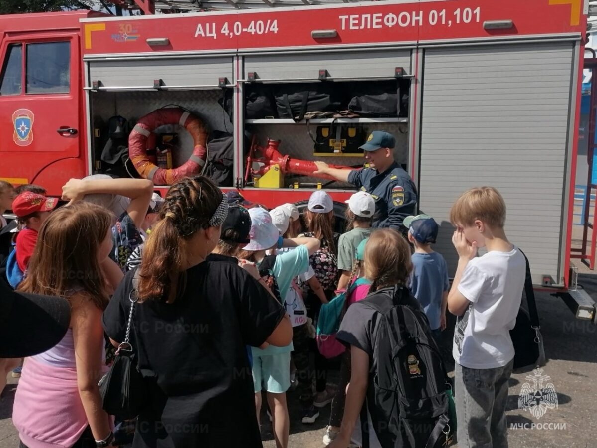 В Твери школьники пришли в гости к пожарным | ТОП Тверь новости