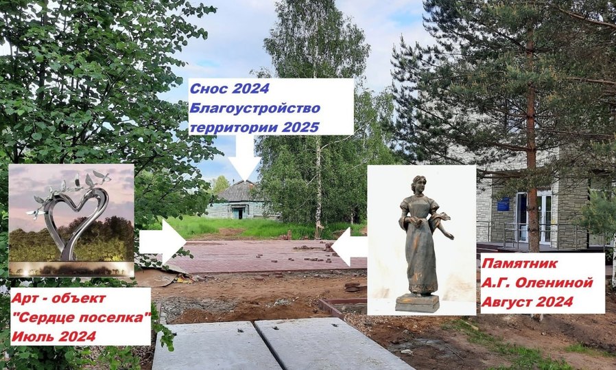 Глава Оленинского округа рассказал, какие объекты появятся возле музея