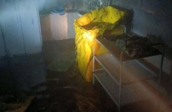 В поселке Тверской области загорелась больница