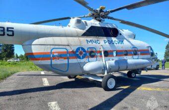 16-летнего подростка срочно доставили на вертолете в Тверь