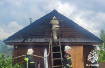 В Тверской области ликвидировали возгорание бани В Тверской области ликвидировали возгорание бани