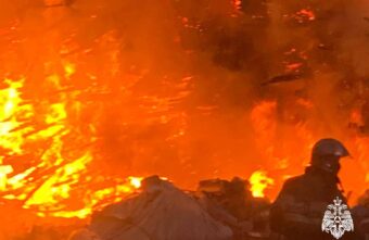 В Тверской области несколько часов тушили загоревшиеся отходы пиломатериалов В Тверской области несколько часов тушили загоревшиеся отходы пиломатериалов