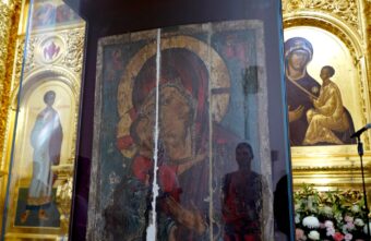 В Спасо-Преображенском соборе Твери находится древнейшая икона Верхневолжья В Спасо-Преображенском соборе Твери находится древнейшая икона Верхневолжья