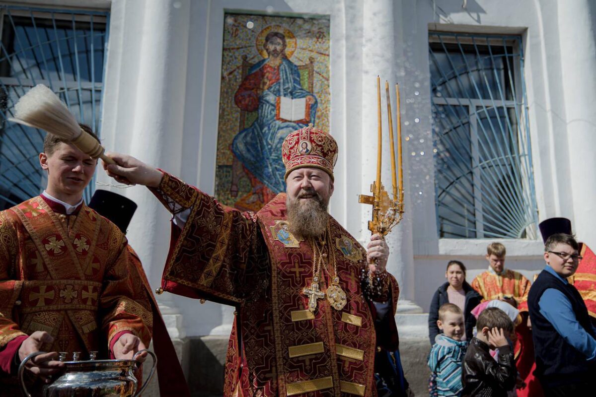 Игорь Руденя поблагодарил за труды на тверской земле епископа Бежецкого и Удомельского Филарета