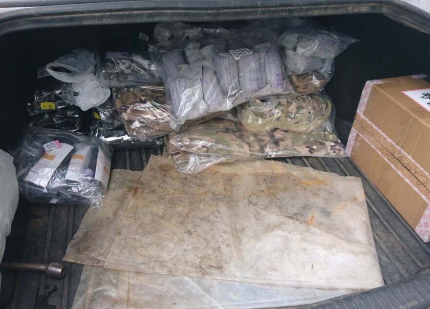 Оленинский округ вновь отправил гумгруз в зону спецоперации