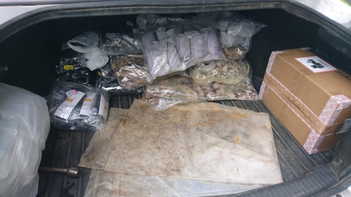 Оленинский округ вновь отправил гумгруз в зону спецоперации