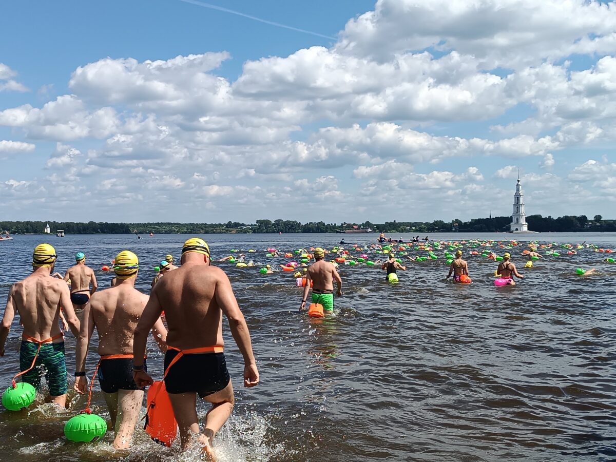 Жители Калязина делятся впечатлениями о заплывах на открытой воде