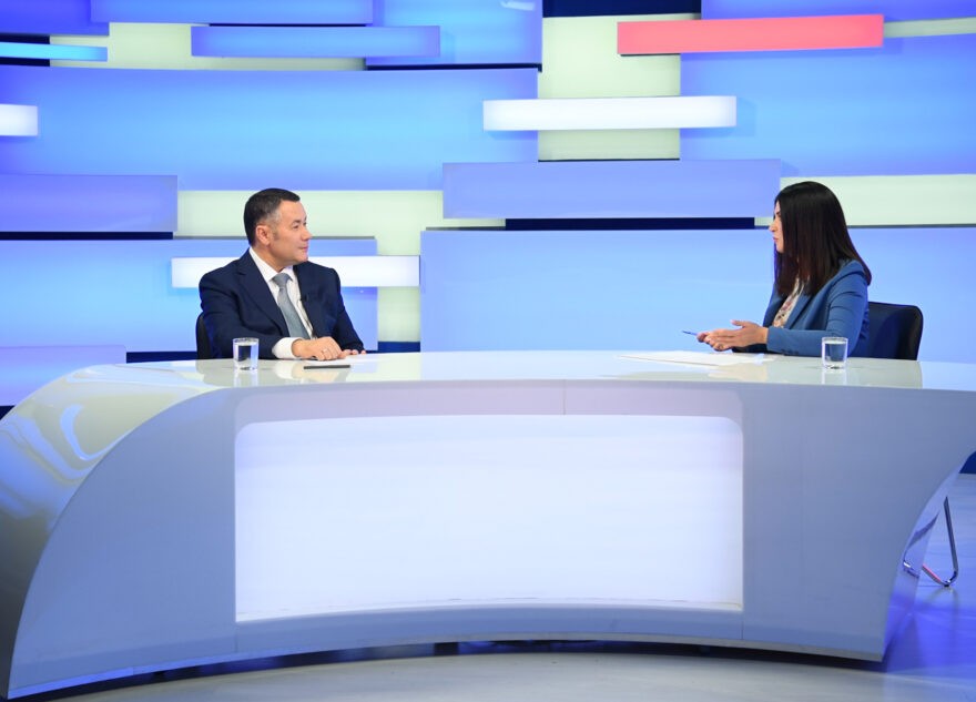 Северный обход, встреча с президентом и бюджетные места: губернатор ответил на актуальные вопросы