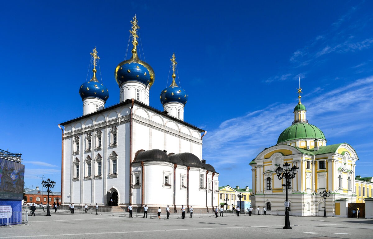 В Твери проходит Великое освящение Спасо-Преображенского собора