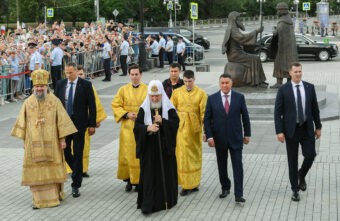 Патриарх Кирилл: воссоздание Спасо-Преображенского собора - символ духовной силы жителей Верхневолжья Патриарх Кирилл: воссоздание Спасо-Преображенского собора - символ духовной силы жителей Верхневолжья