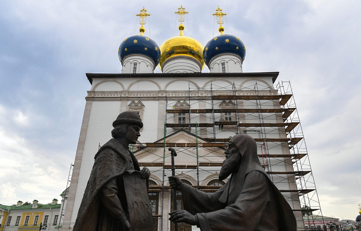 Игорь Руденя проинспектировал ход работ в Спасо-Преображенском соборе