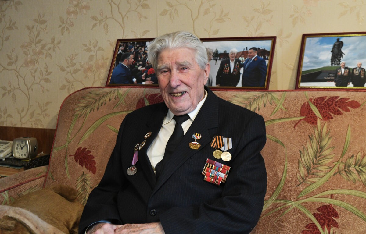 93 года исполнилось участнику Великой Отечественной войны Борису Воробьёву