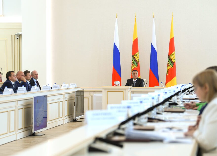 Оснащение, развитие, профориентация: Игорь Руденя определил задачи по нацпроекту «Образование» в Тверской области