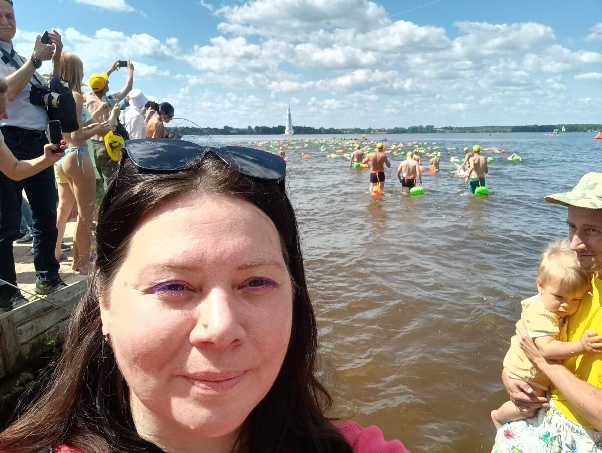 Жители Калязина делятся впечатлениями о заплывах на открытой воде