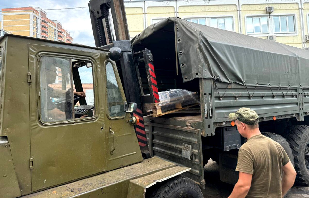 Из Тверской области в зону СВО отправили ещё один гуманитарный груз