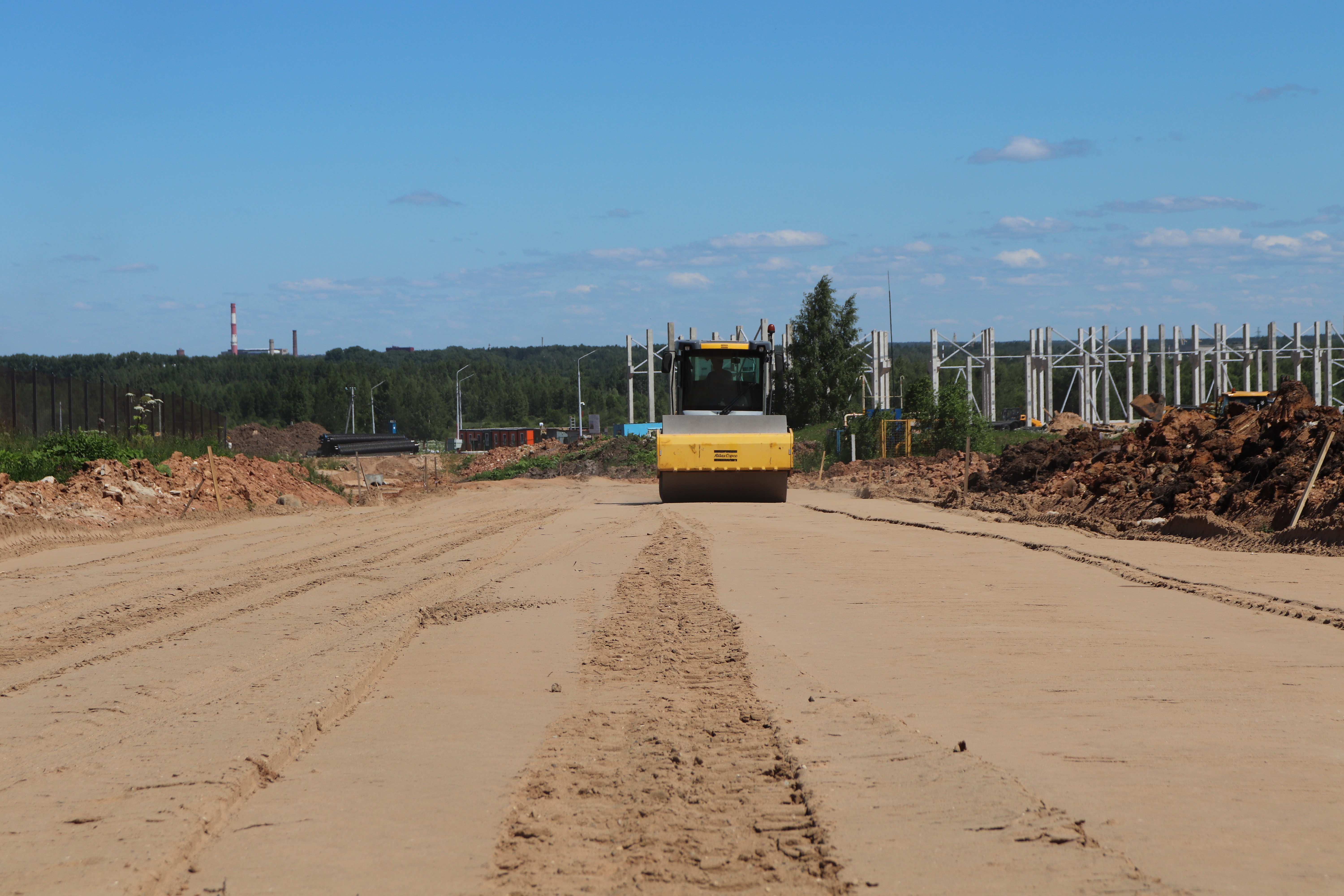 В Тверской области ведётся строительство дорог к инвестплощадкам В Тверской области ведётся строительство дорог к инвестплощадкам