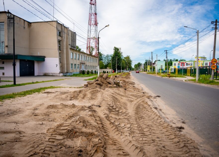 В Тверской области полным ходом идет ремонт улиц