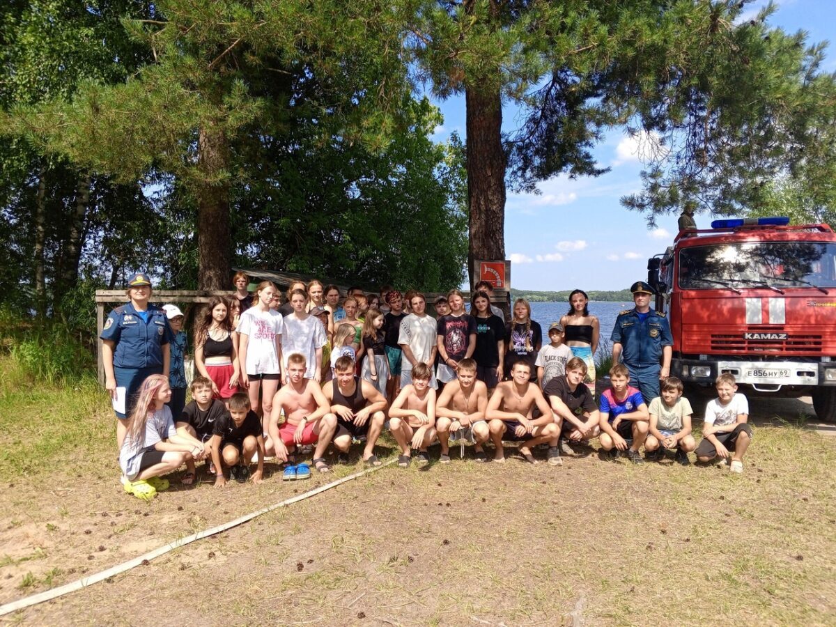 Калязинские школьники преодолевали препятствия и ориентировались на местности