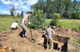 В Тверской области нашли останки неизвестного танкиста В Тверской области нашли останки неизвестного танкиста