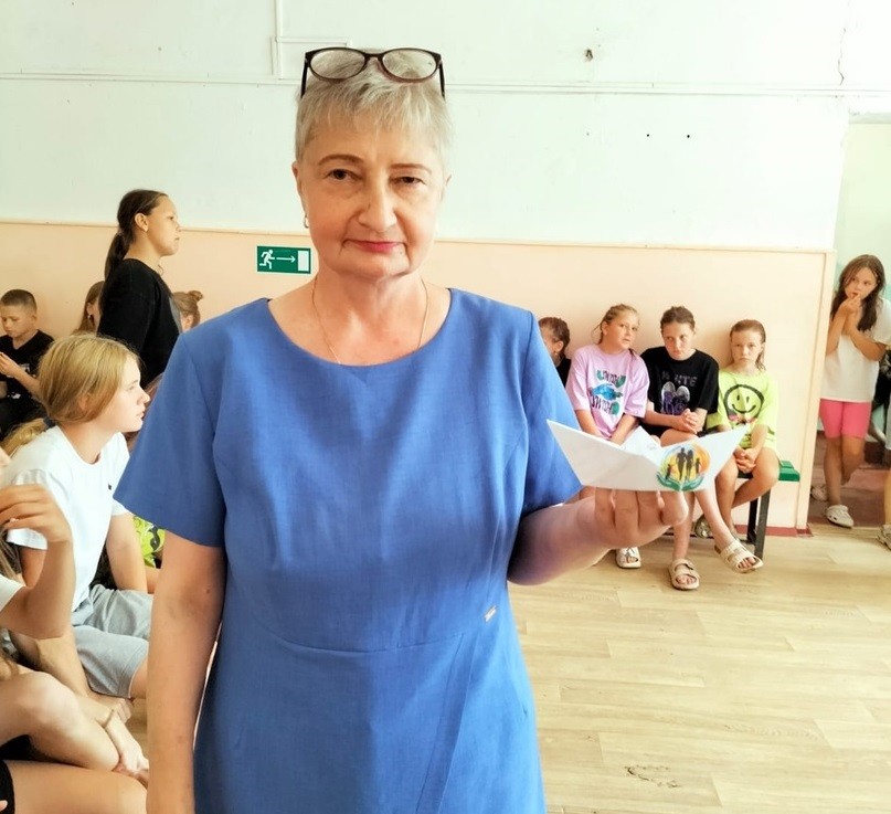 В Калязинском округе дети запустили кораблики с пожеланиями морякам