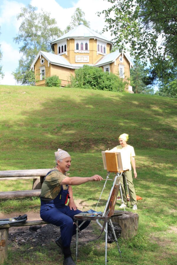 В Тверской области Академическая дача имени Репина отметила свое 140-летие