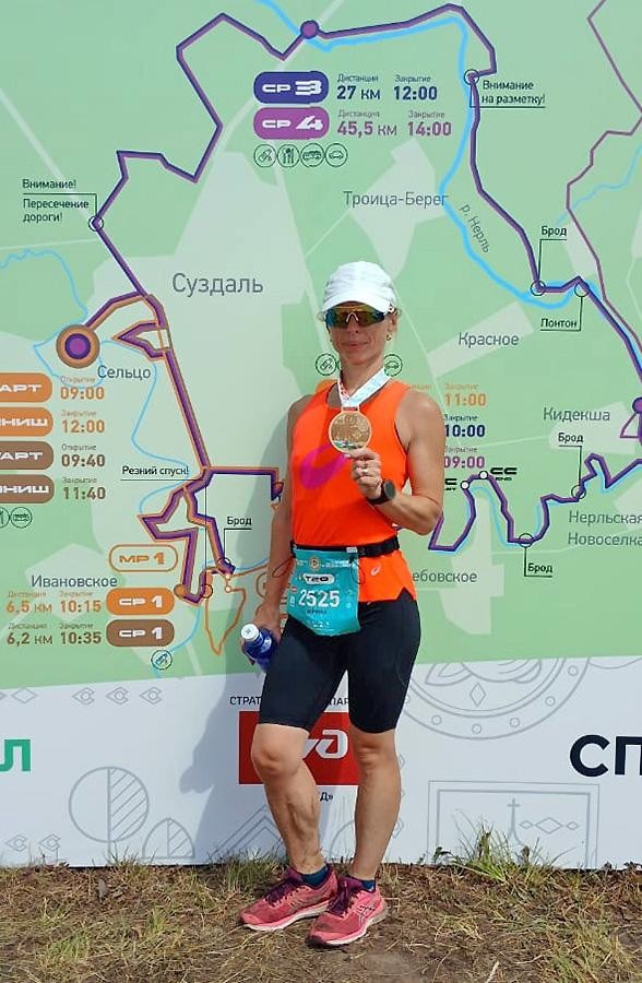 В забеге на 100 километров Михаил Бесов из Тверской области опередил 900 соперников