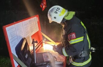 Ночью в Тверской области горел Вышневолоцкий Льнозавод Ночью в Тверской области горел Вышневолоцкий Льнозавод