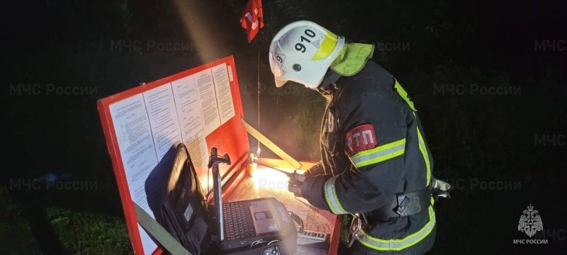 Ночью в Тверской области горел Вышневолоцкий Льнозавод