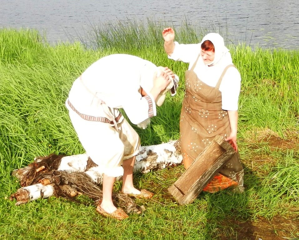В Андреаполе воссоздали образы героев русских сказок
