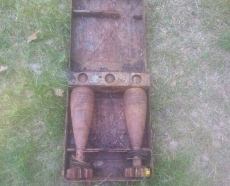 Под Тверью спасатели нашли мины и гранату