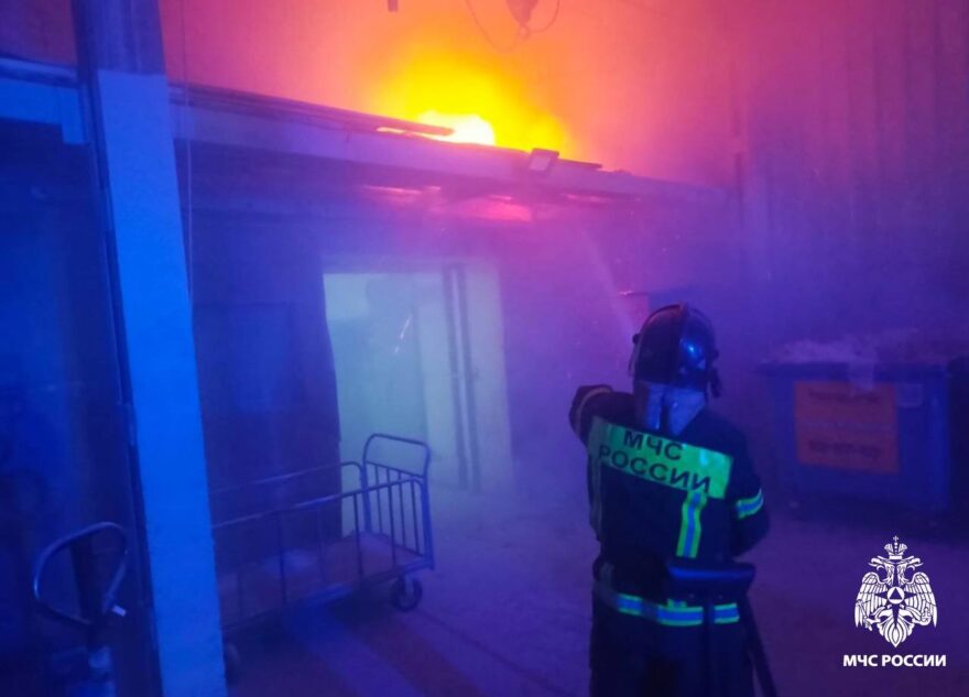 В Твери на Советской сгорела Почта России