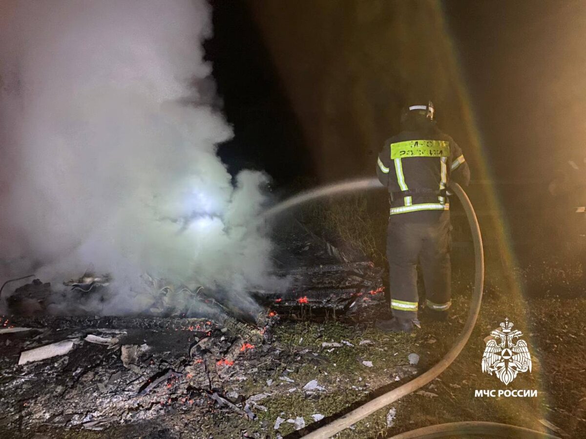 В Тверской области сгорел дотла дачный дом