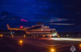 Ночью 2-летнего мальчика срочно доставили на вертолете в Тверь