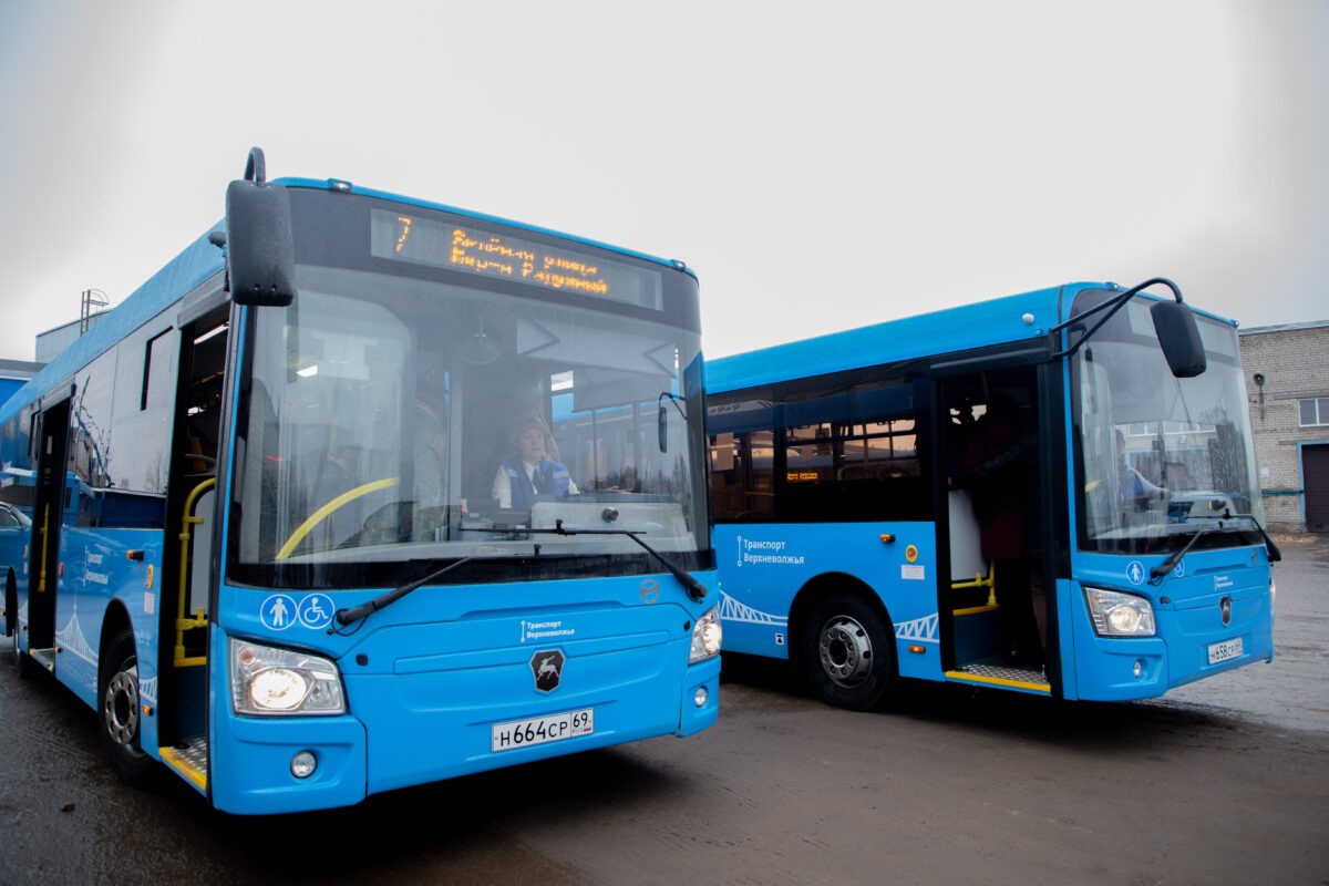 В День города в Твери изменится схема движения многих автобусов