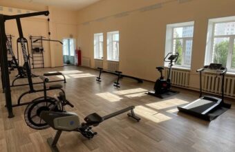 В Тверском медицинском колледже обустроили современный тренажерный зал
