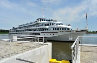 В новый порт «Завидово» в Тверской области начали прибывать круизные лайнеры
