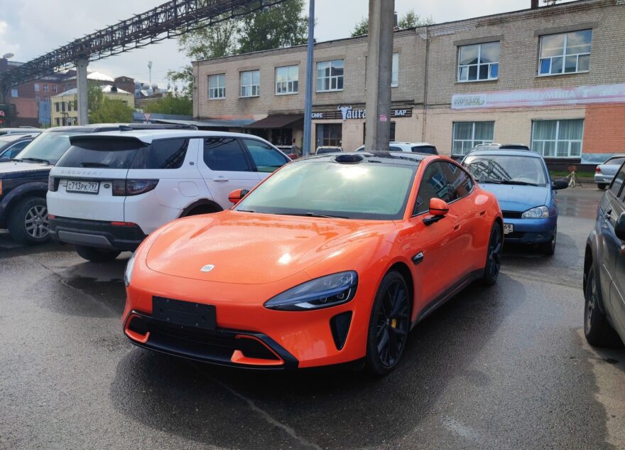 В Твери появился первый автомобиль Xiaomi SU7 Max