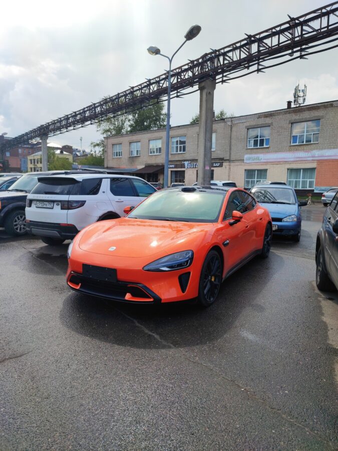 В Твери появился первый автомобиль Xiaomi SU7 Max