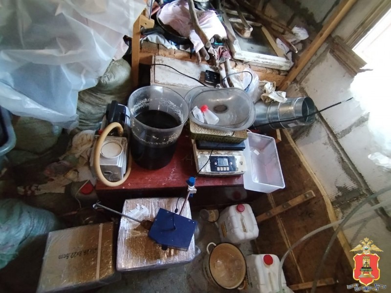 В Тверской области закрыли лабораторию по производству наркотиков