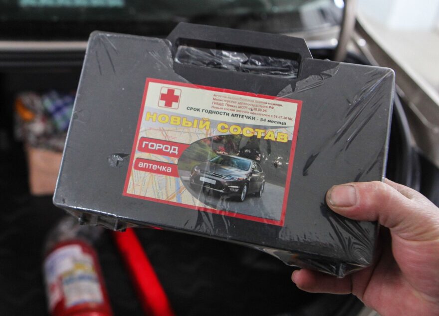 Эксперт сообщила о новом составе автомобильной аптечки
