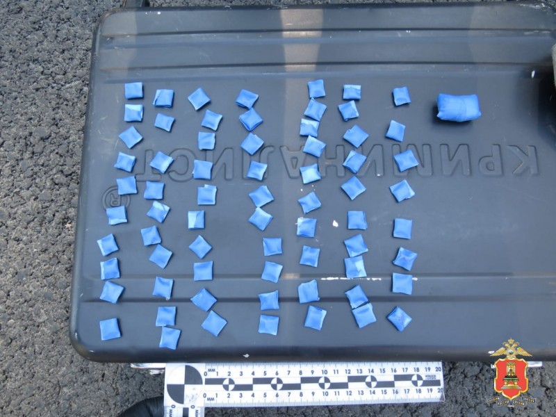 В Тверской области задержали наркокурьера, приехавшего из соседнего региона