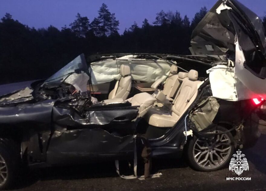 Появилось видео с места смертельного ДТП в Тверской области